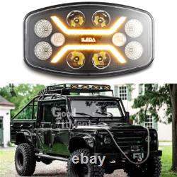 10 LED Work Warning Light Roof Spot Lights Driving Lamp For Land Rover Defender