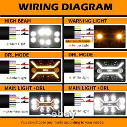 10 LED Work Warning Light Roof Spot Lights Driving Lamp For Land Rover Defender