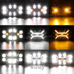 10 LED Work Warning Light Roof Spot Lights Driving Lamp For Land Rover Defender