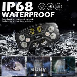 10 LED Work Warning Light Roof Spot Lights Driving Lamp For Land Rover Defender