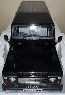 118 LAND ROVER Defender 110 1/18 4x4 Off Road Jeep BLACK