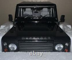 118 LAND ROVER Defender 110 1/18 4x4 Off Road Jeep BLACK