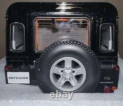 118 LAND ROVER Defender 110 1/18 4x4 Off Road Jeep BLACK