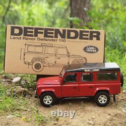 118 Land Rover Defender 110 SUV Off-road Car Model Custom License Plate