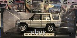 118 Land Rover Discovery Off Road 4x4 Model Car 1/18 SILVER Boxed