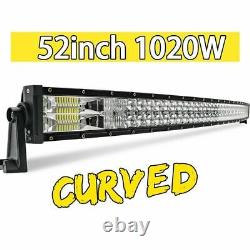 12D 2-Row Led Light Bar Spot Flood Beam 22324252 For Offroad ATV Car Driving