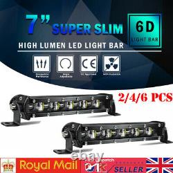 12V 24V LED Work Light Bar Flood Spot Lights Driving Lamp Offroad Car Truck SUV