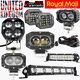 12-24v Car Led Work Light Bar Flood Spot Light Driving Offroad Truck Suv 4x4 Atv