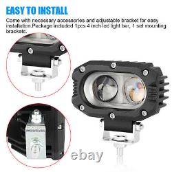 12-24V Car LED Work Light Bar Flood Spot Light Driving Offroad Truck SUV 4x4 ATV