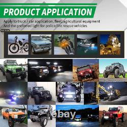 12-24V Car LED Work Light Bar Flood Spot Light Driving Offroad Truck SUV 4x4 ATV
