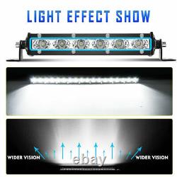 12-24V Car LED Work Light Bar Flood Spot Light Driving Offroad Truck SUV 4x4 ATV
