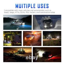 12-24V Car LED Work Light Bar Flood Spot Light Driving Offroad Truck SUV 4x4 ATV