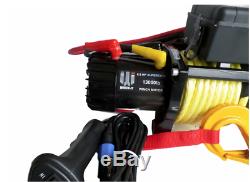 13500lb 12v recovery winch Synthetic rope Dyneema SK75 Off Road Land Rover