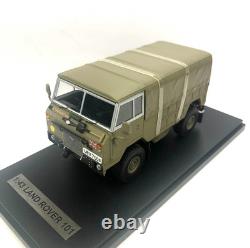 143 Land Rover 101 Yellow Off-Road Truck Model Ornament Car Model Gift