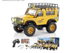 1/24 Scale Land Rover Defender Camel Trophy RC Car Off-Road 4WD Crawler