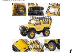 1/24 Scale Land Rover Defender Camel Trophy RC Car Off-Road 4WD Crawler