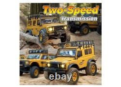 1/24 Scale Land Rover Defender Camel Trophy RC Car Off-Road 4WD Crawler