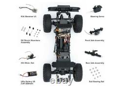 1/24 Scale Land Rover Defender Camel Trophy RC Car Off-Road 4WD Crawler