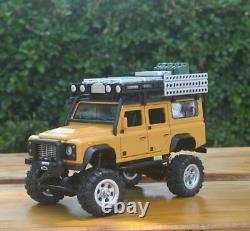 1/28 RC Metal Replica LandRover Defender RC Car RTR Rock Crawler LIGHTS#########