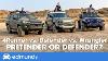 2020 Land Rover Defender Vs Wrangler Vs 4runner The New Defender Goes Off Road With The Big Boys