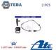 240711-52283 Abs Wheel Speed Sensor Pair Rear Ate 2pcs New Oe Replacement