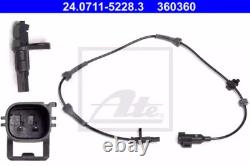 240711-52283 Abs Wheel Speed Sensor Pair Rear Ate 2pcs New Oe Replacement