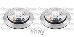 2X Front Brake Disc VAICO Fits LAND ROVER Discovery III IV SDB000634