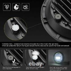 2x7Inch Round LED Headlight DRL For Mercesdes Benz 4x4 off-road vehicle