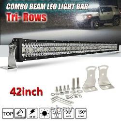 32inch 42inch Off-road Truck LED Light Bar Driving Lampe Spot Flood Combo Beam
