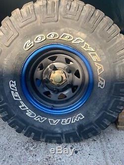 35 12.50 15 Mud Tyres X4 +FREE New Maxis Spare Tyre. 4X4 Off Road Land Rover