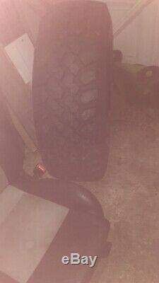 35 12.50 15 Mud Tyres X4 +FREE New Maxis Spare Tyre. 4X4 Off Road Land Rover