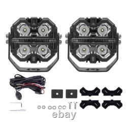 3.5 160W LED Pod Light Spot Beam Side Shooter For Off Road 270° Ford Ranger