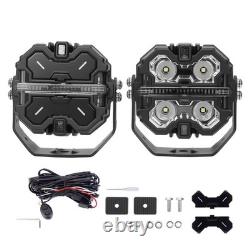 3.5 160W LED Pod Light Spot Beam Side Shooter For Off Road 270° Ford Ranger
