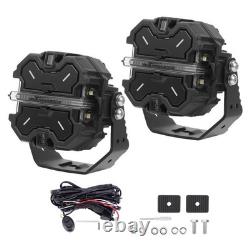 3.5 160W LED Pod Light Spot Beam Side Shooter For Off Road 270° Ford Ranger