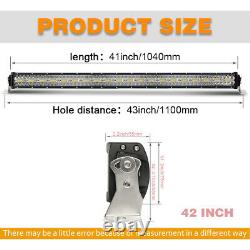 42Inch 3900W LED car LIGHT BAR FLOOD SPOT WORK LAMP 4WD FOR OFF ROAD SUV PICKUP