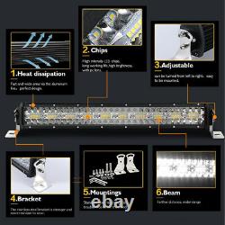 42Inch 3900W LED car LIGHT BAR FLOOD SPOT WORK LAMP 4WD FOR OFF ROAD SUV PICKUP