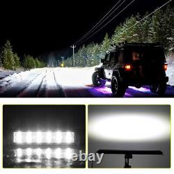 42Inch 800W 2-Rows Led Work Light Bar Bumper OffRoad Ford Truck Driving Lamp 40