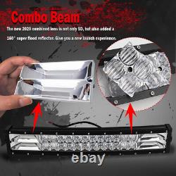 42inch Curved LED Light Bar Combo Spot Flood Driving Pickup SUV Off Road 960W