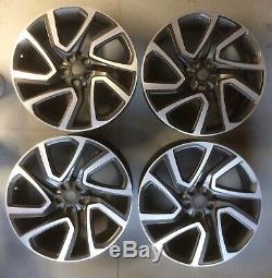 4 X Genuine Land Rover Discovery 5 22 Style 5025 Diamond Turned Alloy Wheels