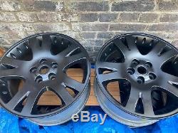 4 x Genuine 20 Inch Black Land Rover Alloy Wheels off a VW T5 Reconditioned