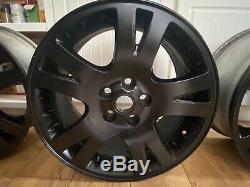 4 x Genuine 20 Inch Black Land Rover Alloy Wheels off a VW T5 Reconditioned