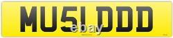 4x4 4 X 4 PRIVATE NUMBER PLATE MU51 DDD? MUDDY DIRTY OFF ROAD RANGE LAND ROVER