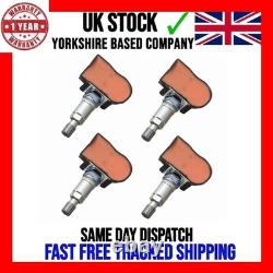 4x New Tpms Tyre Pressure Sensor Fits Jaguar Xk 2006-2015 C2d21599