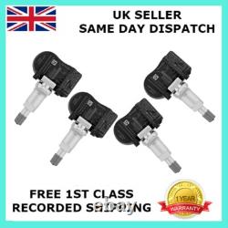 4x New Tyre Pressure Sensor 433mhz For Land Rover Discovery Sport L550 2017-on