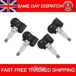 4x Tyre Pressure Sensor Tpms 433mhz Fits Range Rover IV L405 2012-on Lr070840