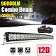 52inch 960w Curved Led Light Bar Tri-row Combo Offroad Roof Light For Truck Atv