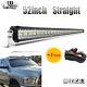 52inch Straight 3915w Led Work Light Bar Combo Offroad White + Wiring Harness