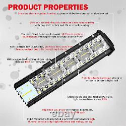 52inch Straight Offroad LED Work Light Bar Driving Lamp Flood Spot Combo Beam