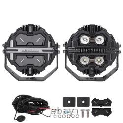 5 Inch LED Pod Lights Spot Beam RGB DRL IP68 For Off Road 4x4 ATV UTV 25440 Lm 5 Inch LED Pod Lights Spot Beam RGB DRL IP68 For Off Road 4x4 ATV UTV 25440 Lm