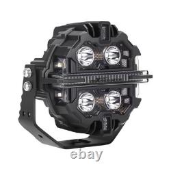 5 Inch LED Pod Lights Spot Beam RGB DRL IP68 For Off Road 4x4 ATV UTV 25440 Lm